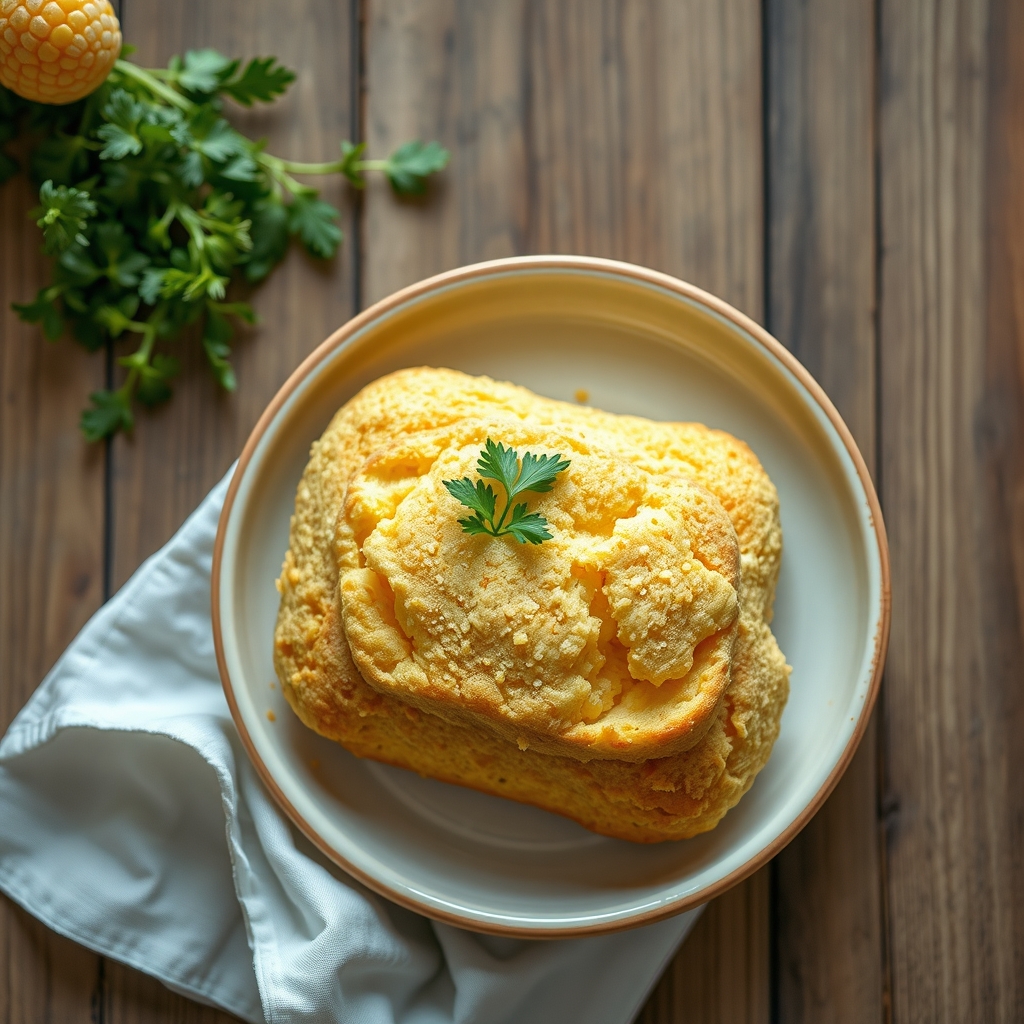 Corn Light Bread