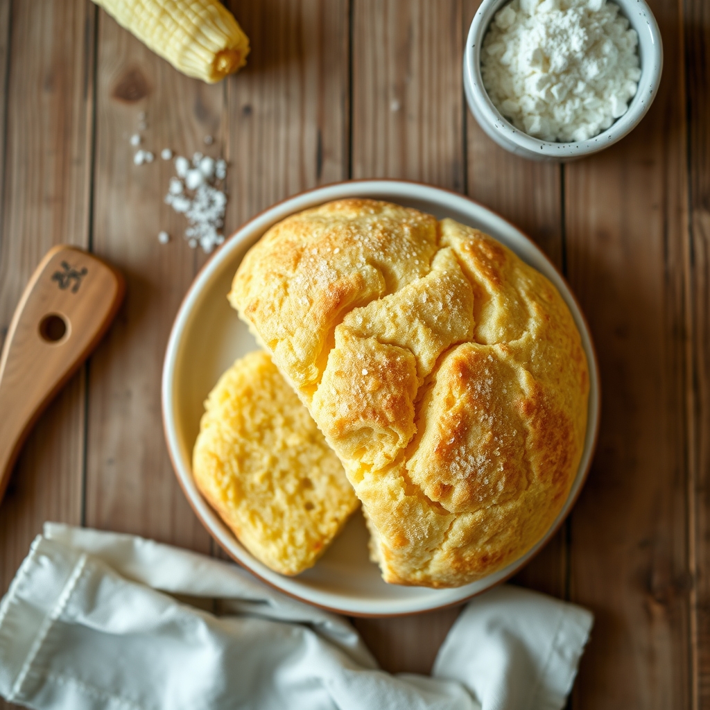 Corn Light Bread