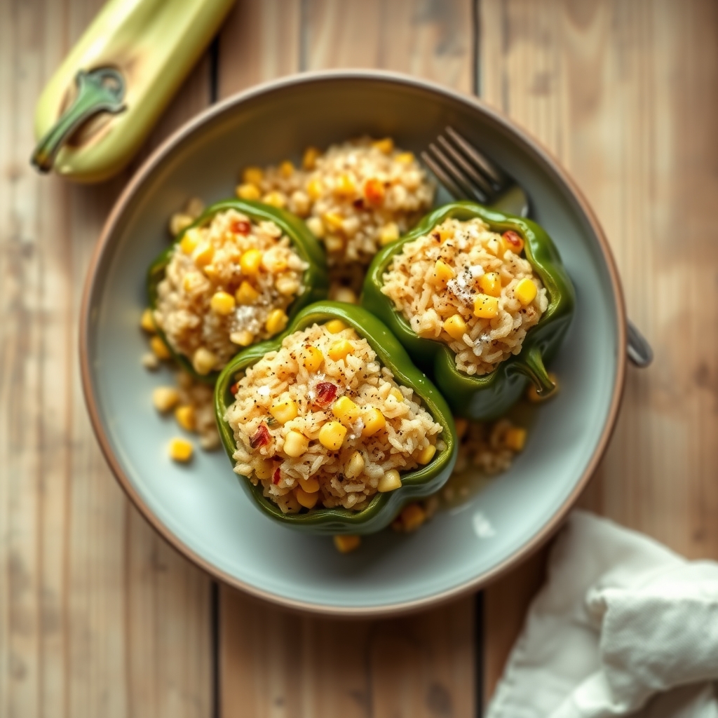 Corn Stuffed Peppers