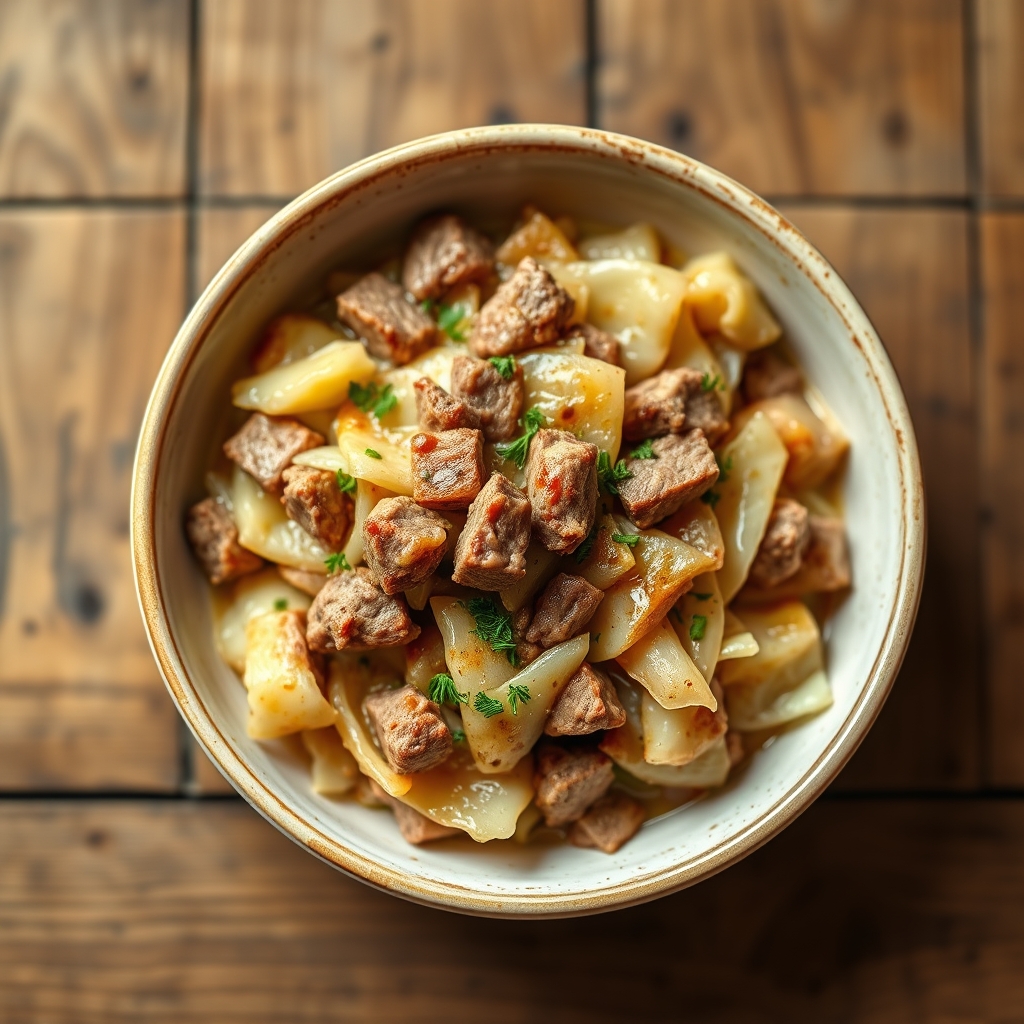 Corned Beef And Cabbage Casserole