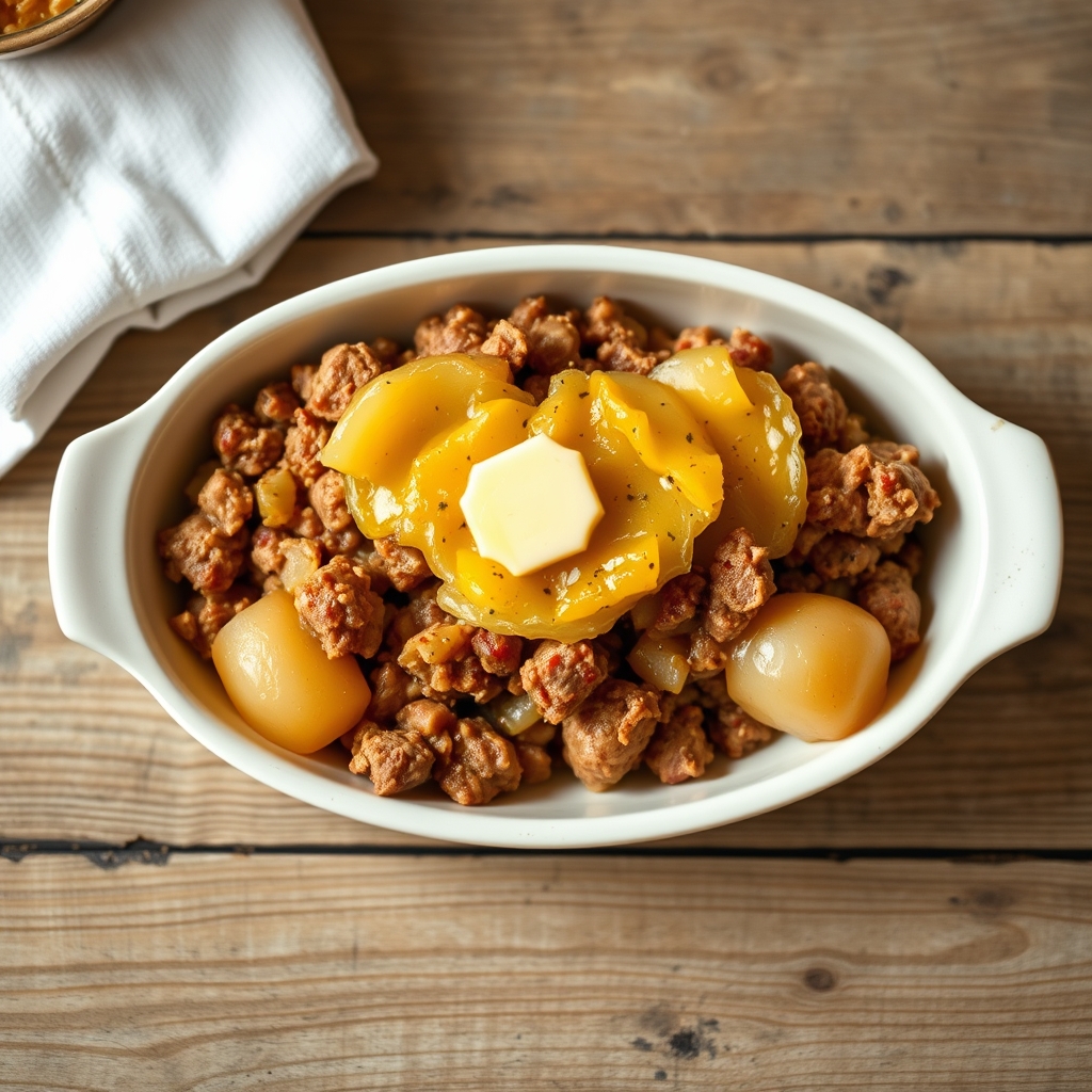 Corned Beef Hash Casserole