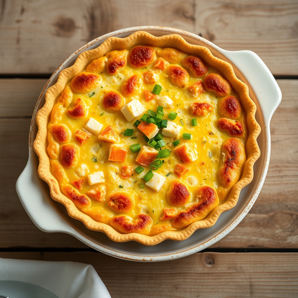 Crab Quiche