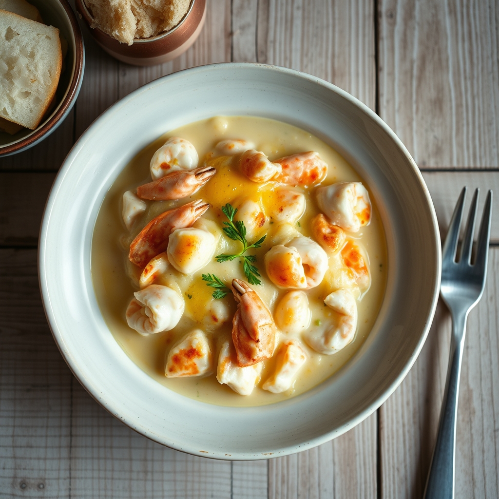Crabmeat Au Gratin