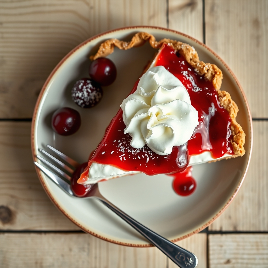 Cranberry Cream Pie