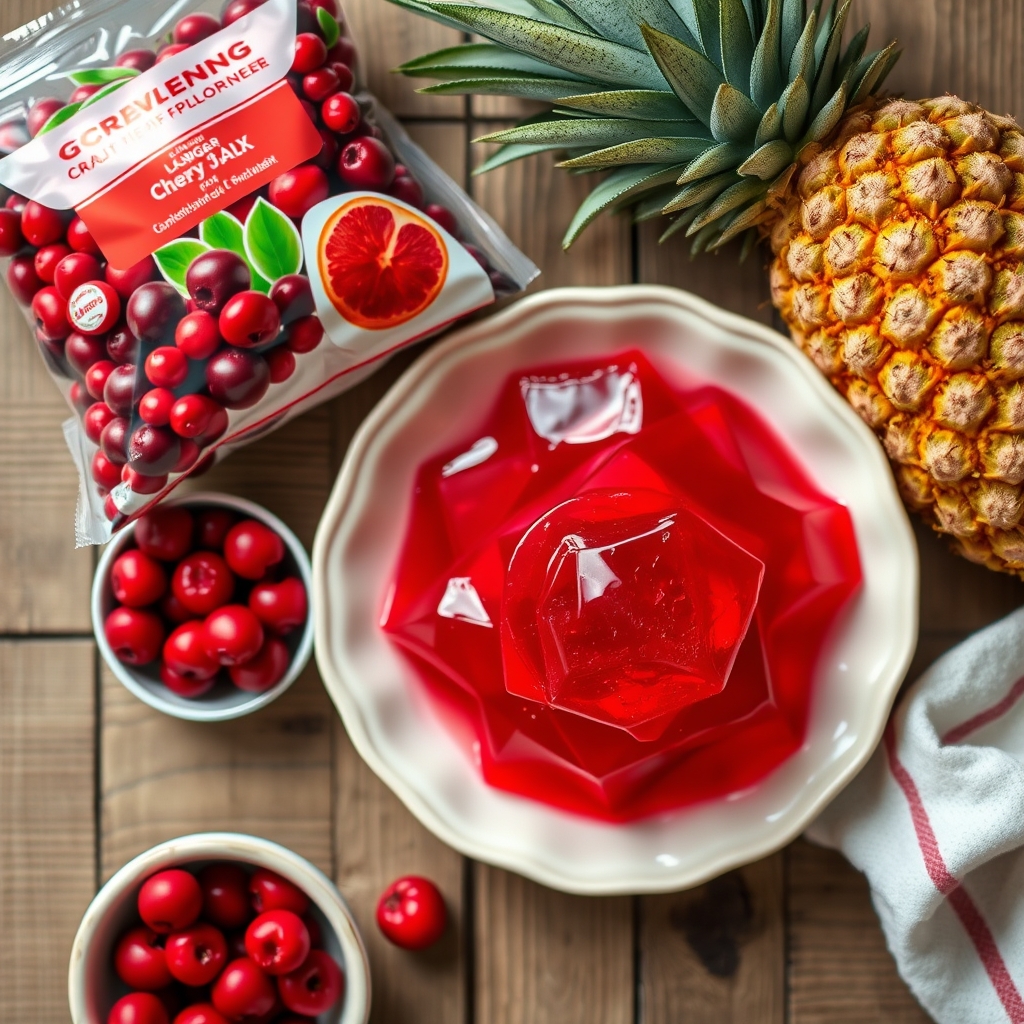 Cranberry Jello