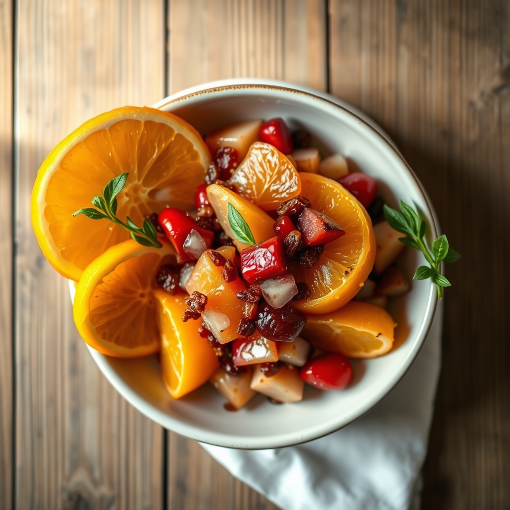 Cranberry-Orange Relish For Poultry