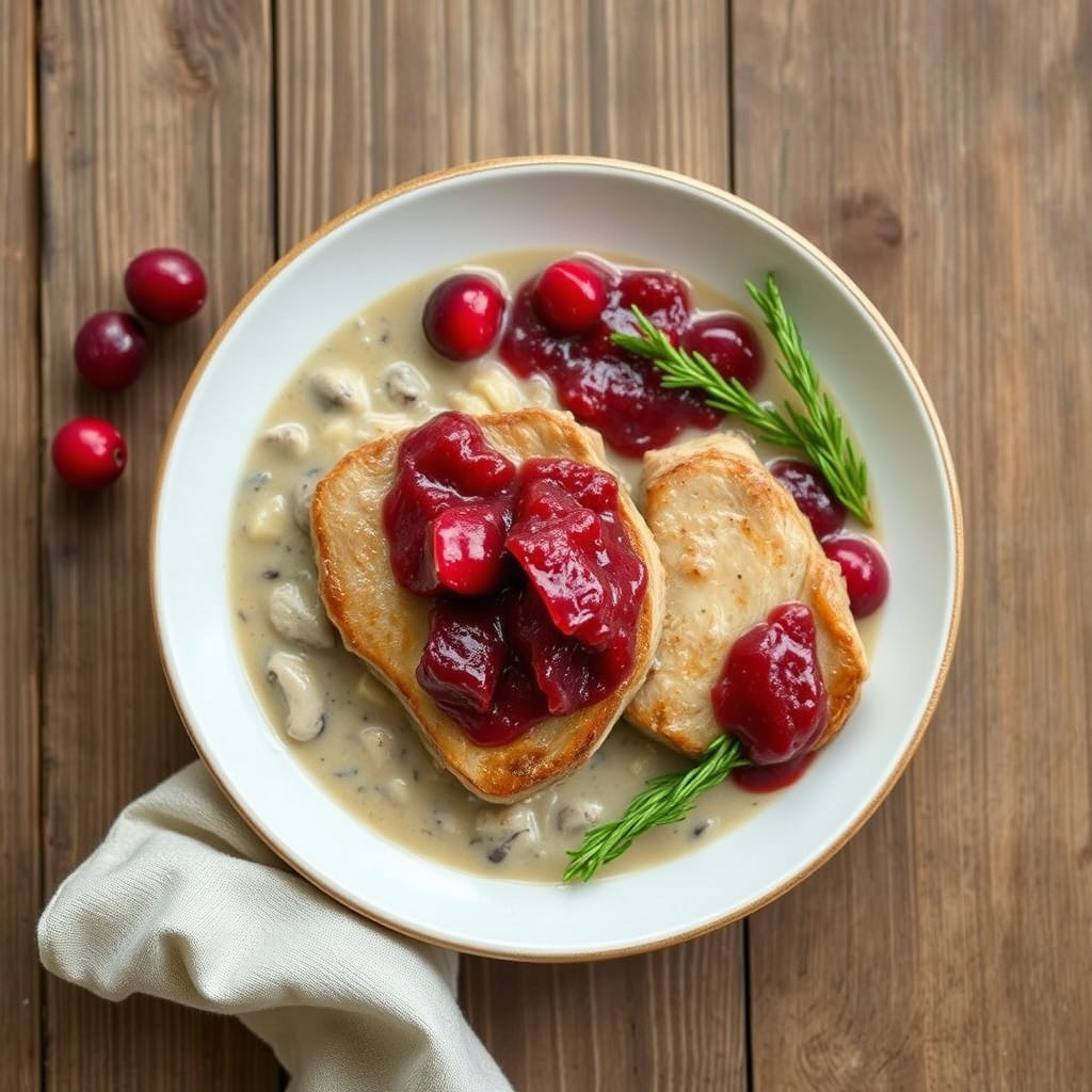 Cranberry Pork Chops