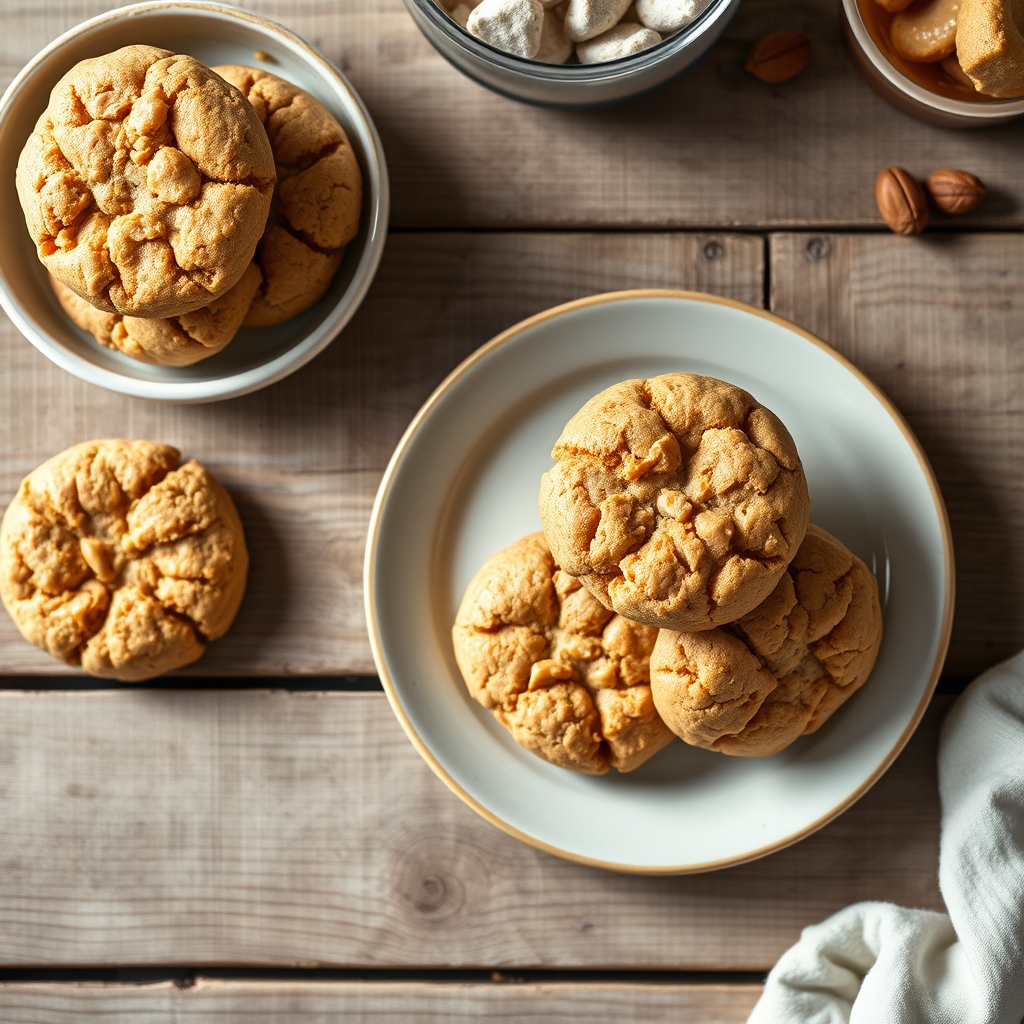 Crazy Peanut Butter Cookies