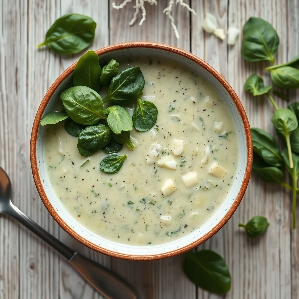 Cream Of Spinach Soup