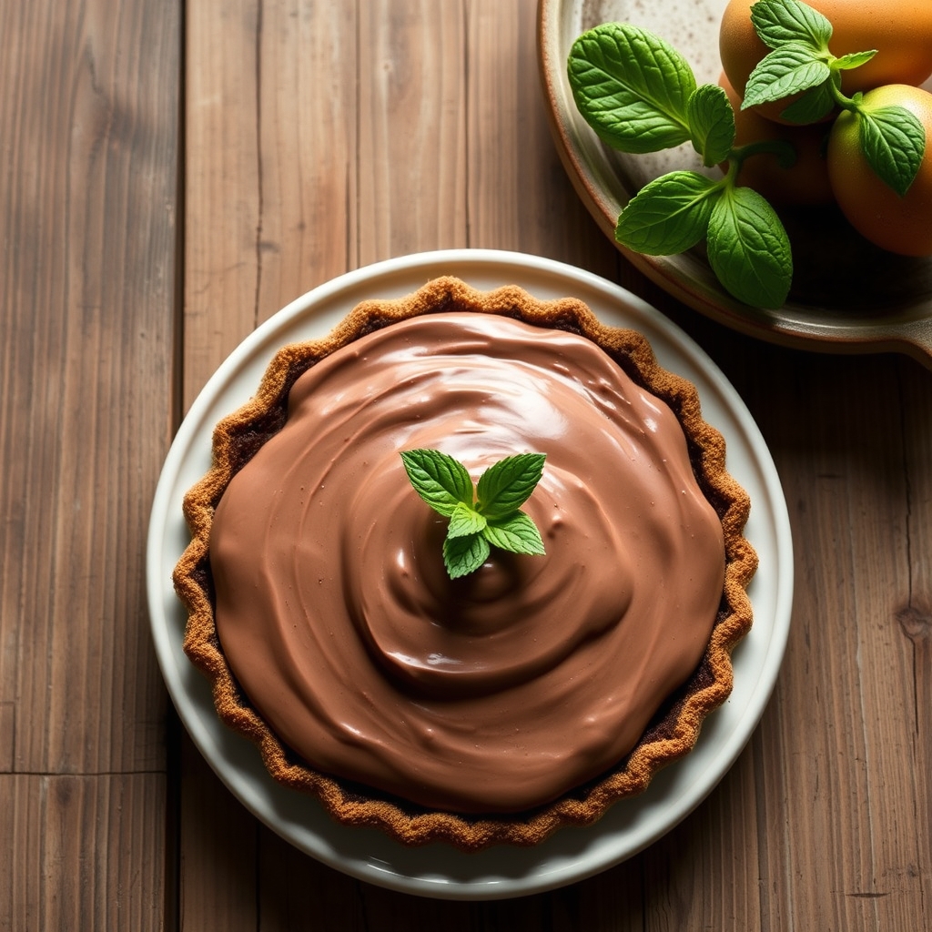 Creamy Chocolate Pie(Makes 2 Pies)