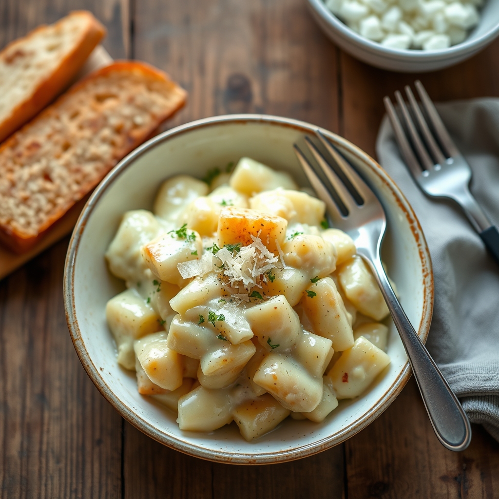 Creamy Potato Bake(This Is A Hit At Parties!)