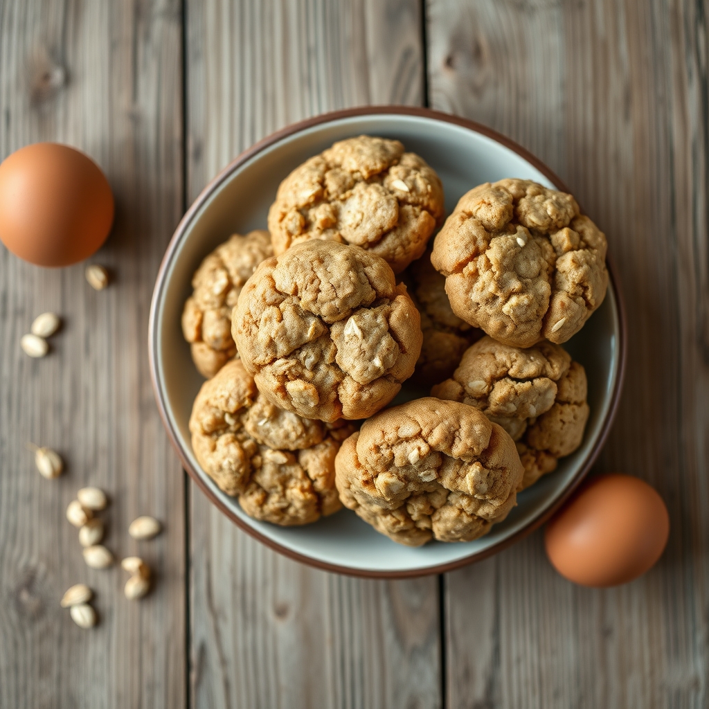 Crisp Oatmeal Cookies