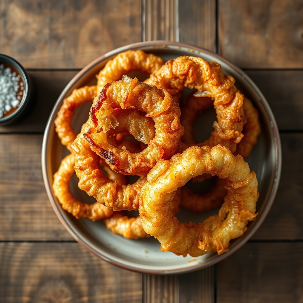Crispy Baked Onion Rings
