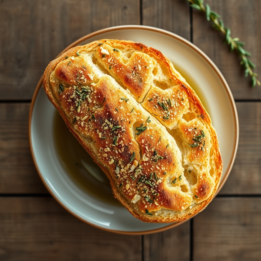 Crispy Herb Bread