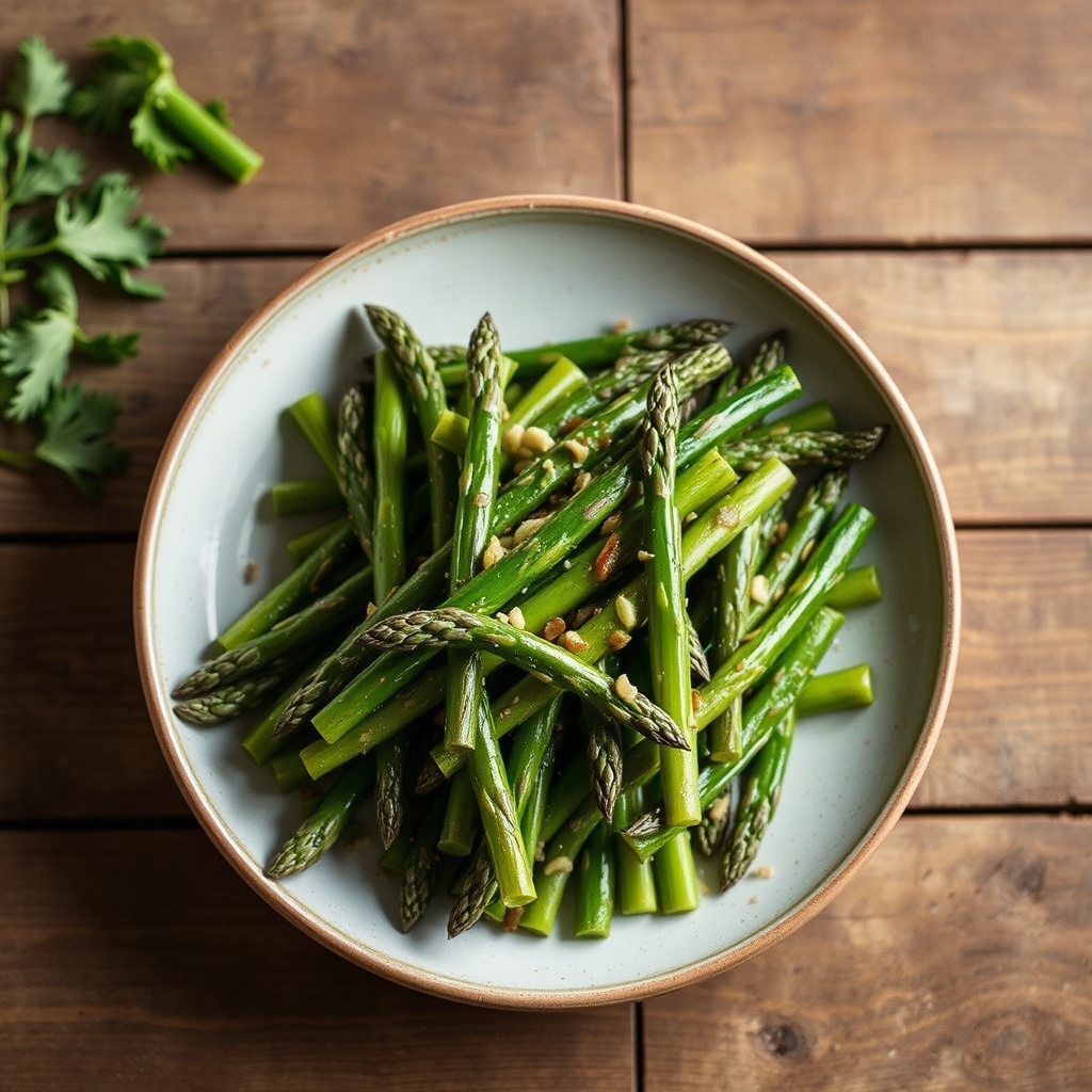 Crunchy Asparagus(Serves 4)