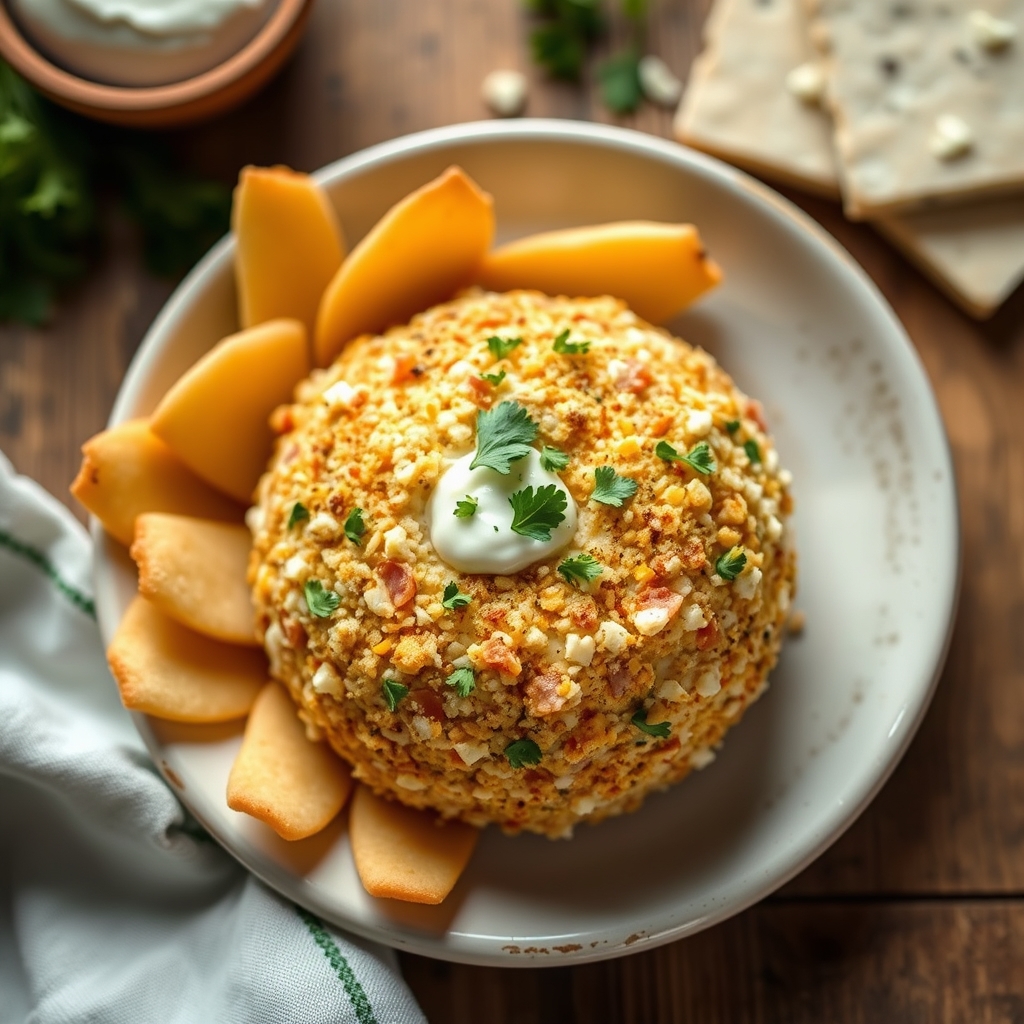 Crunchy Cheese Ball
