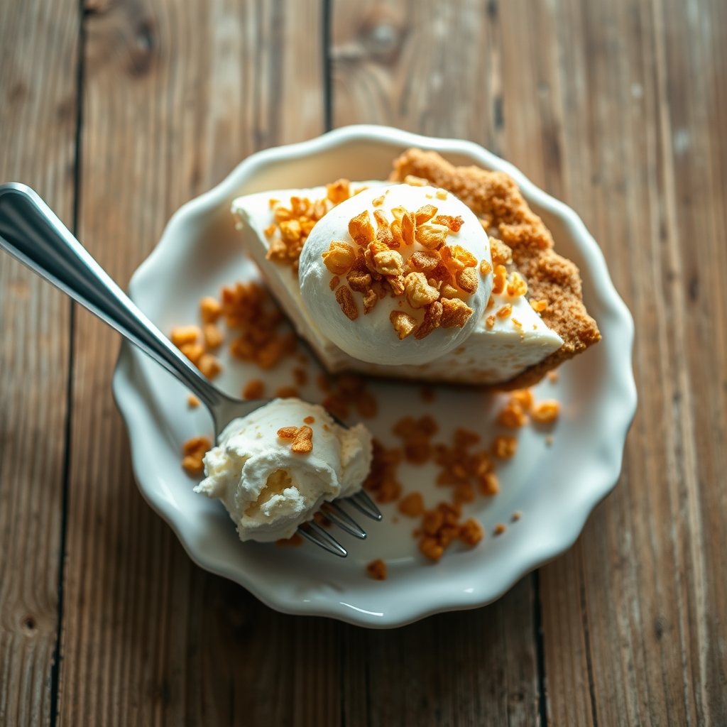 Crunchy Ice Cream Pie