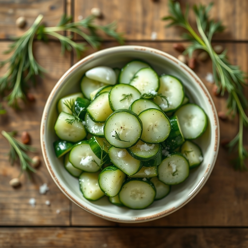 Cucumber Salad With Dill