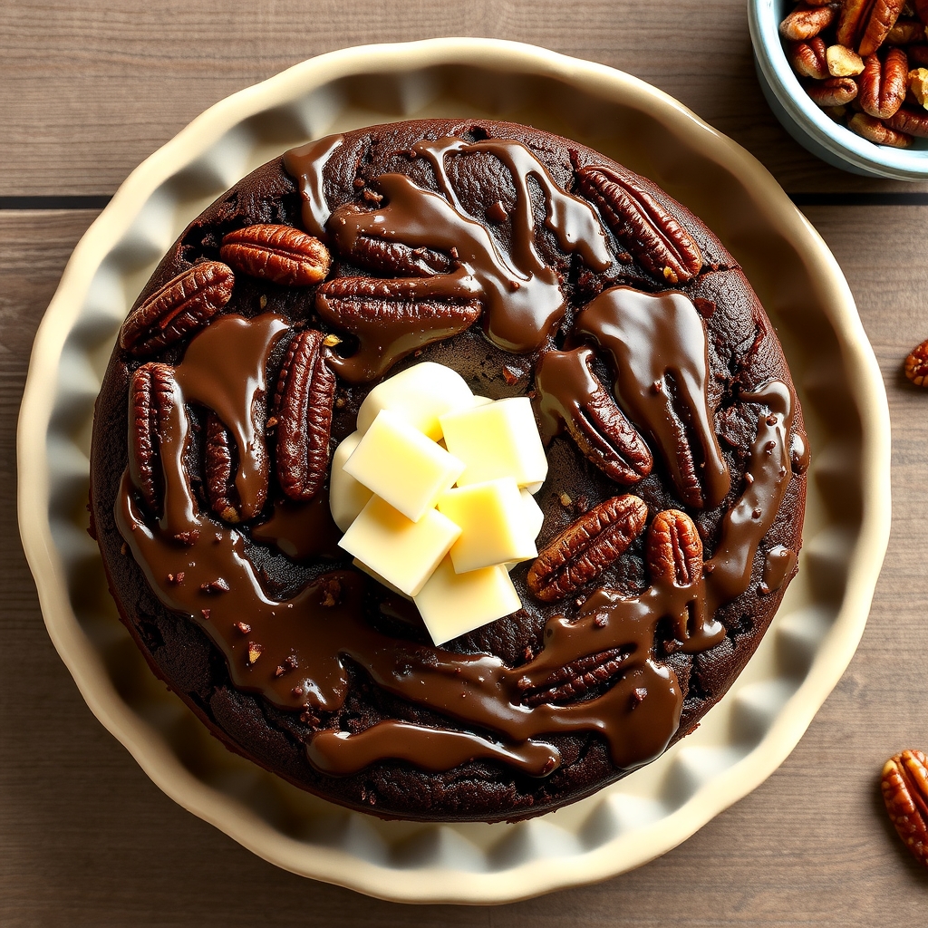 Decadent Turtle Cake