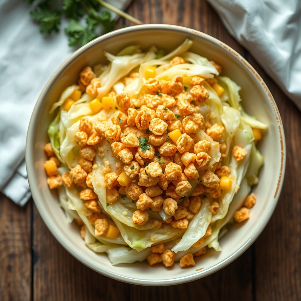 Delicious Baked Cabbage
