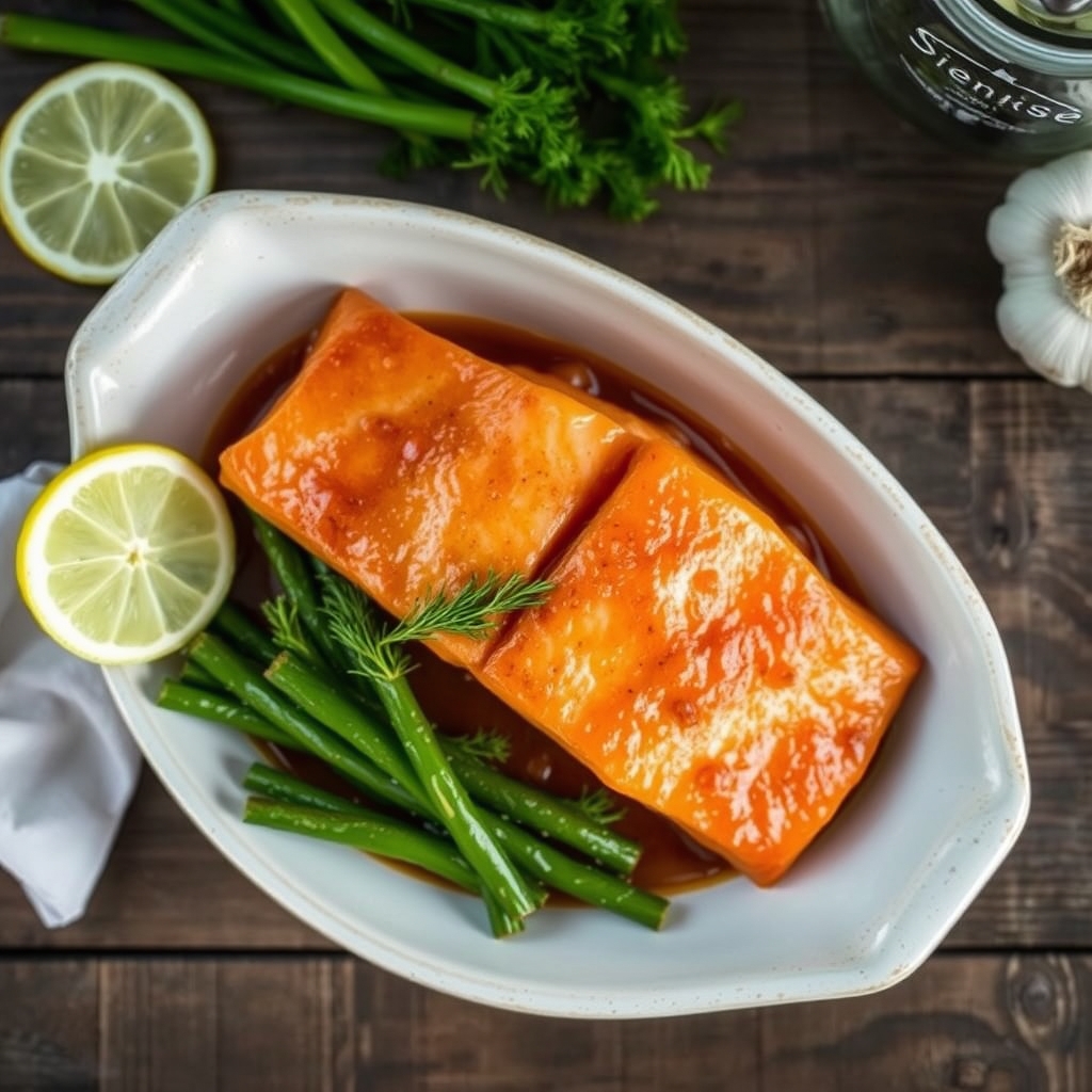 Denise'S Saucy Salmon