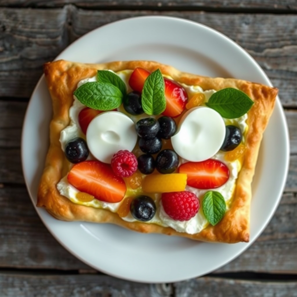 Dessert Fruit Pizza(6 Servings)