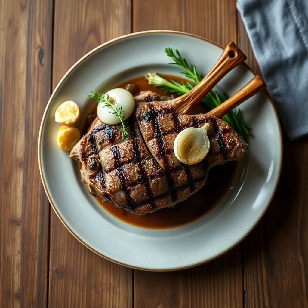 Dick'S Grilled Boneless Leg Of Lamb