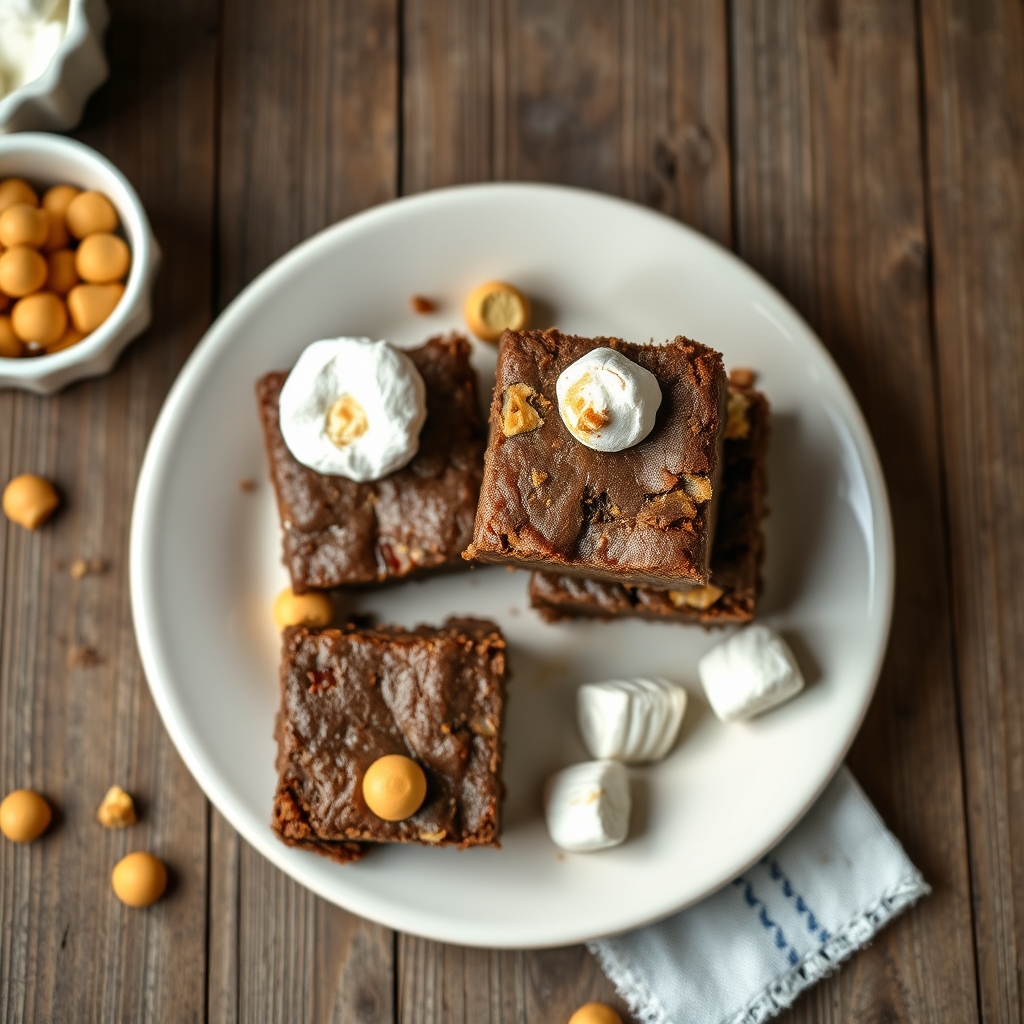 Disappearing Marshmallow Brownies
