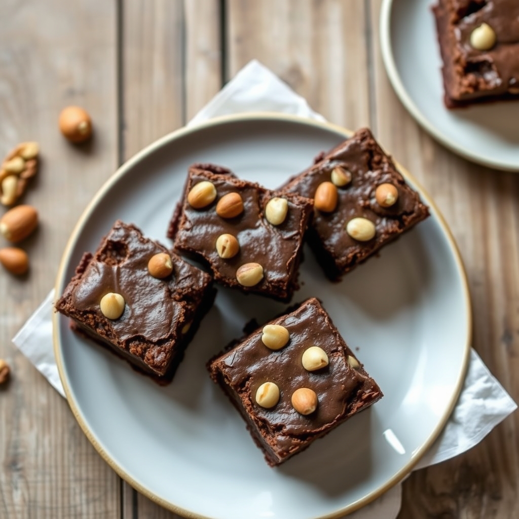 Double Fudge Brownie Bars