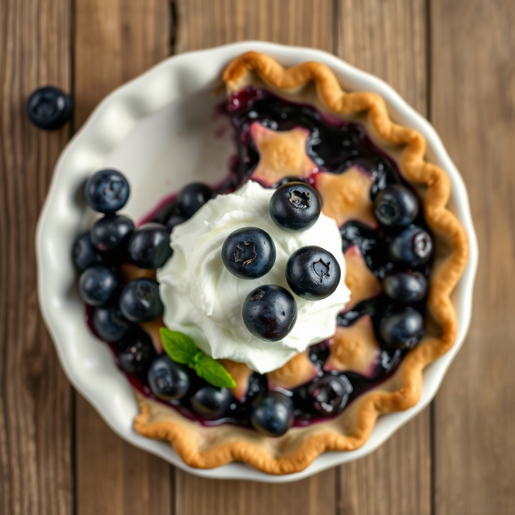 Down Jersey Blueberry Pie