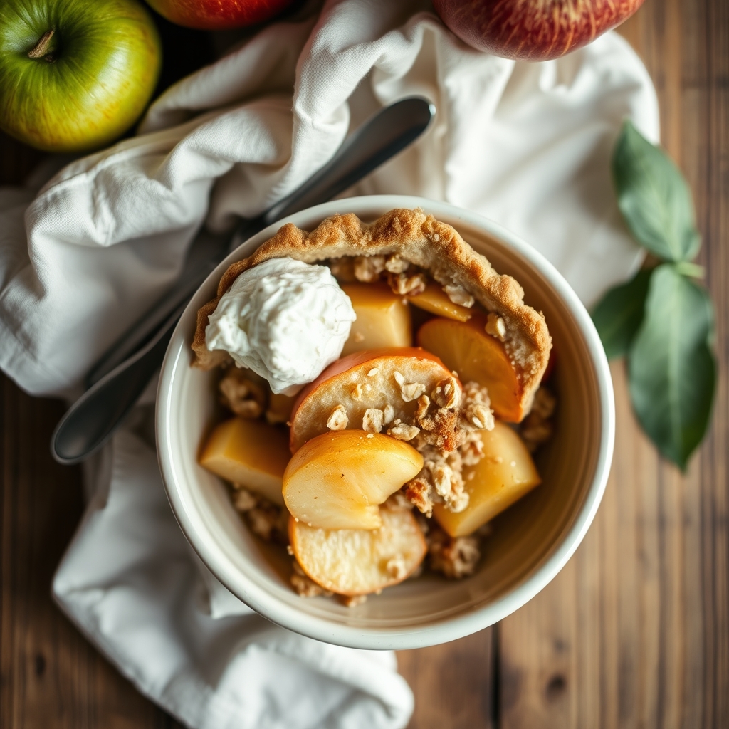 Easy "Apple Festival" Pie(Microwave)