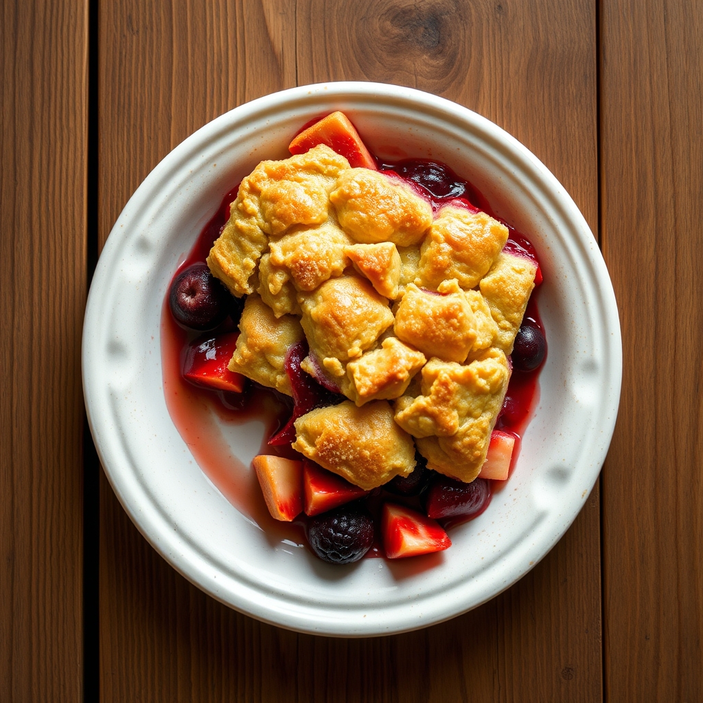 Easy Fruit Cobbler