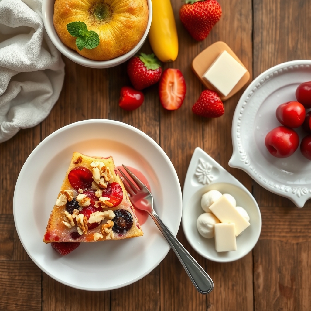 Easy Fruit Kuchen