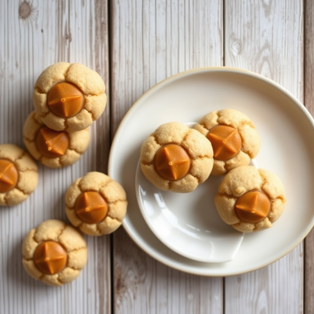 Easy Peanut Blossom Cookies