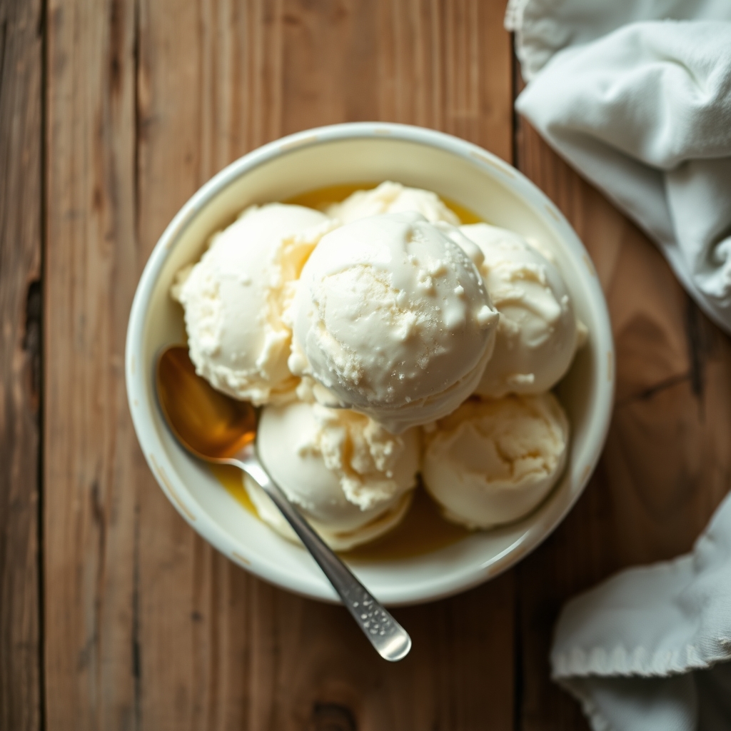 Easy Vanilla Ice Cream