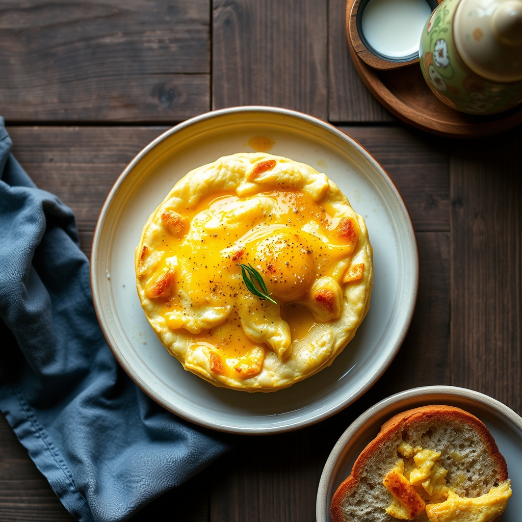 Egg Cheese Souffle