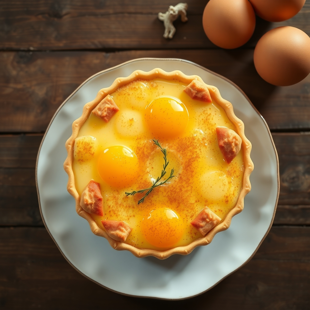 Egg Custard Pie