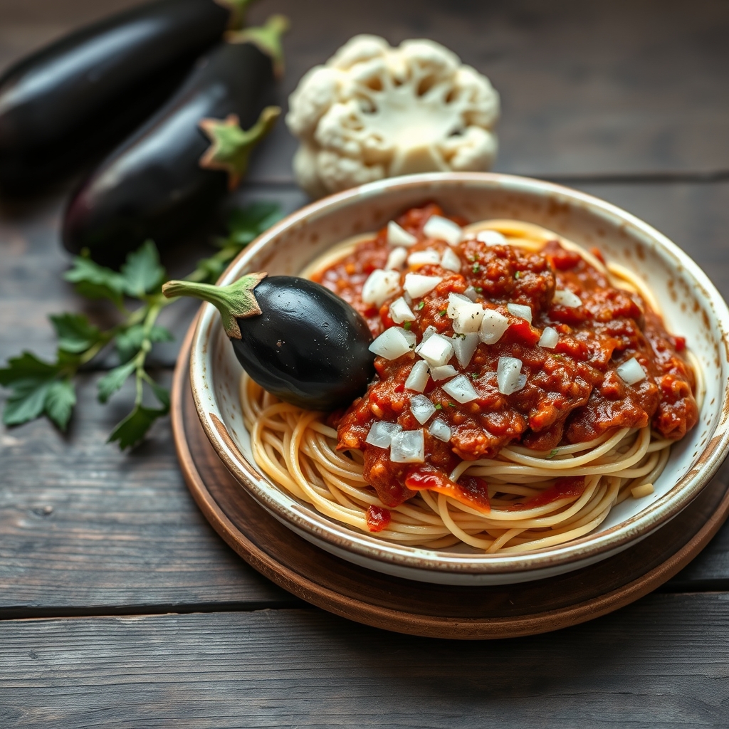 Eggplant Spaghetti Sauce