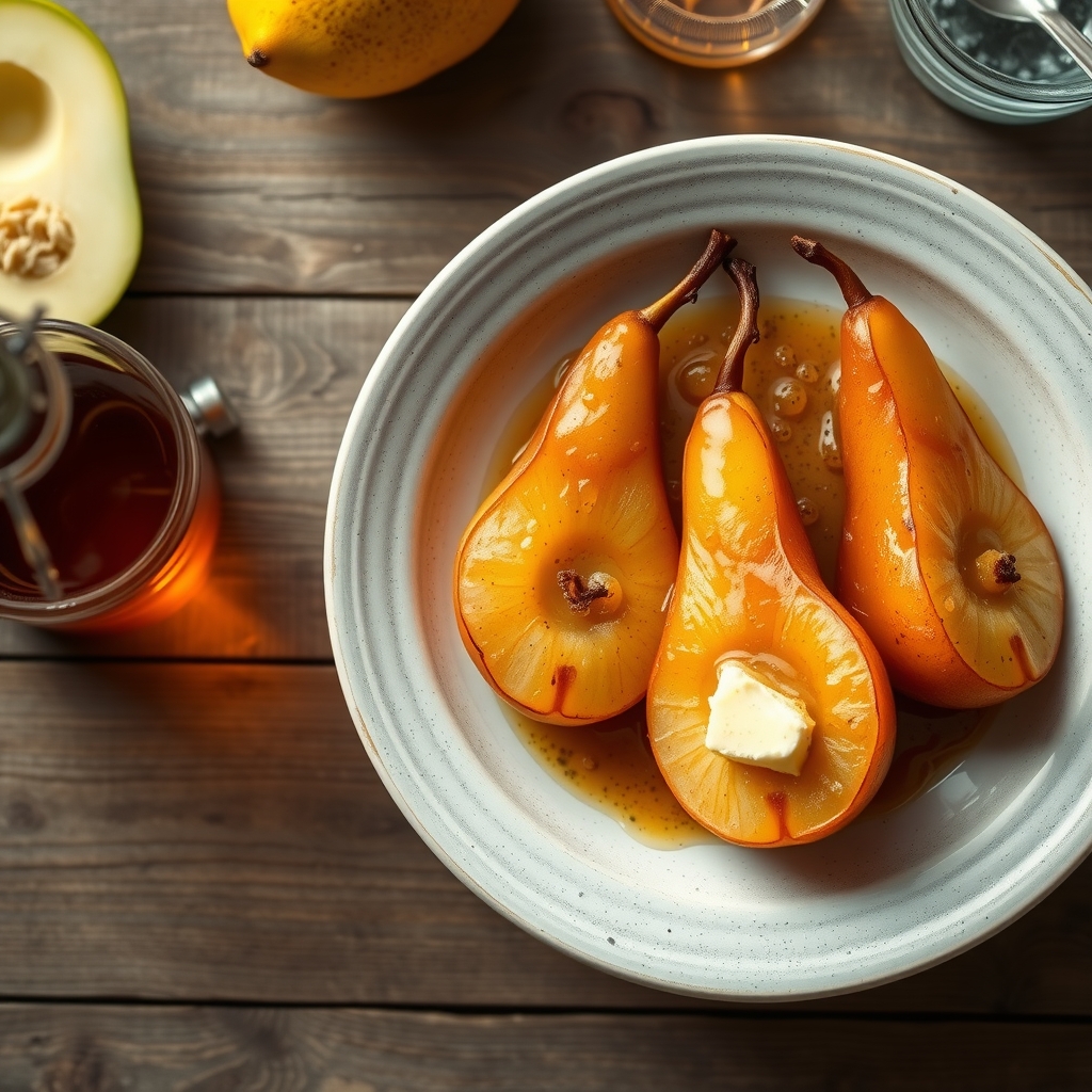 Flaming Pears