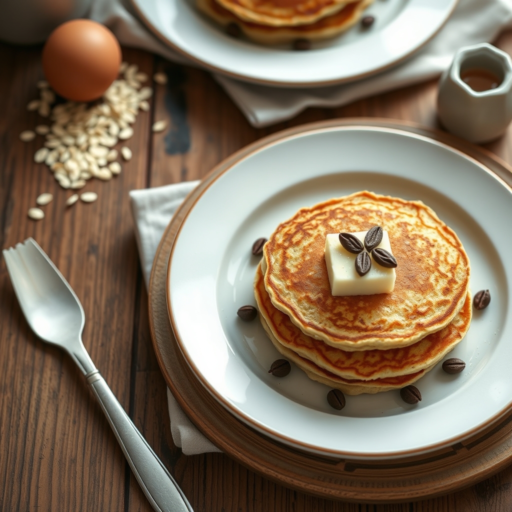 Flannel Cakes(Oatmeal Pancakes)
