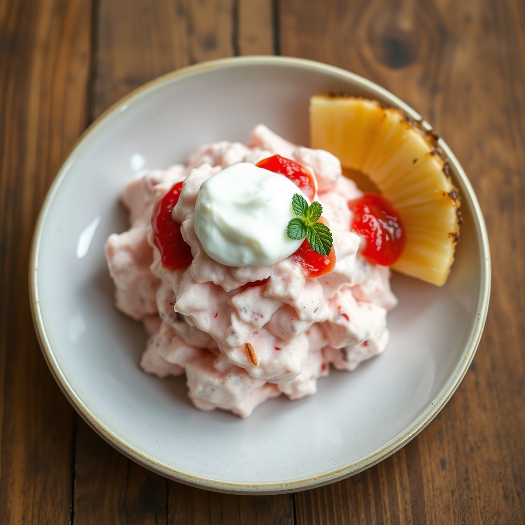 Fluffy Pink Salad