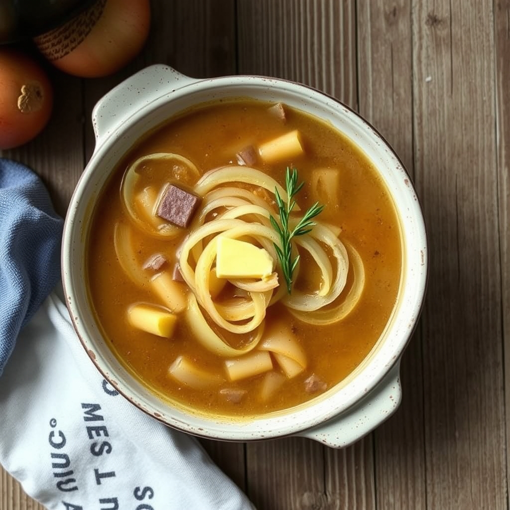 French Onion Soup In Crock-Pot