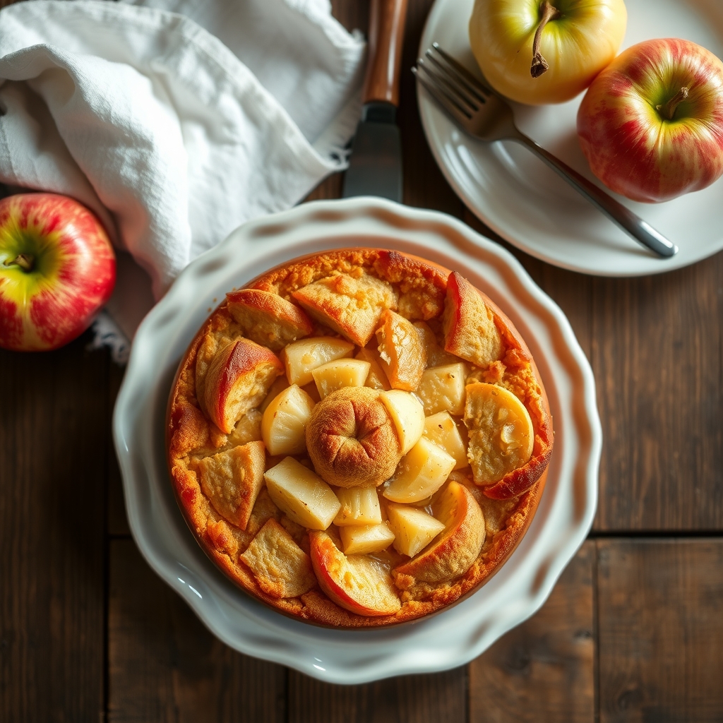 Fresh Apple Cake Dessert