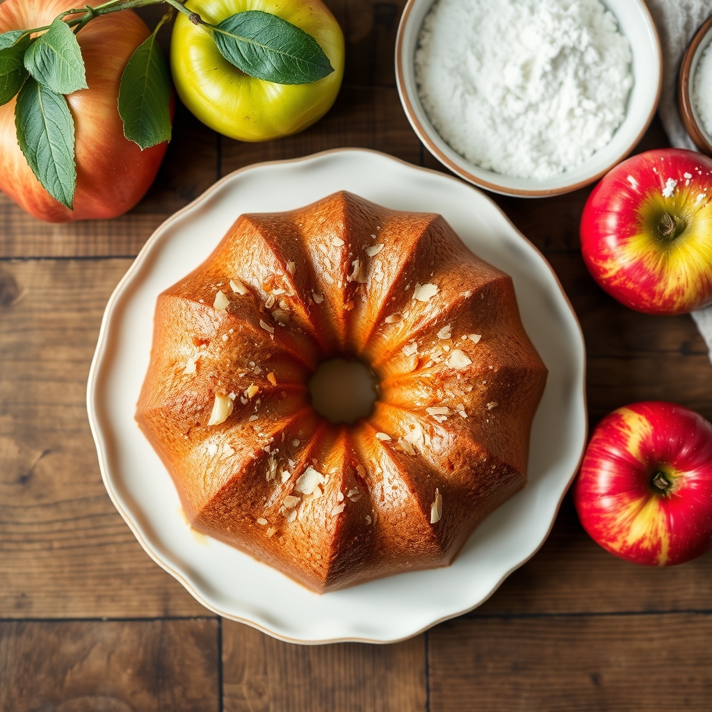 Fresh Apple Pound Cake