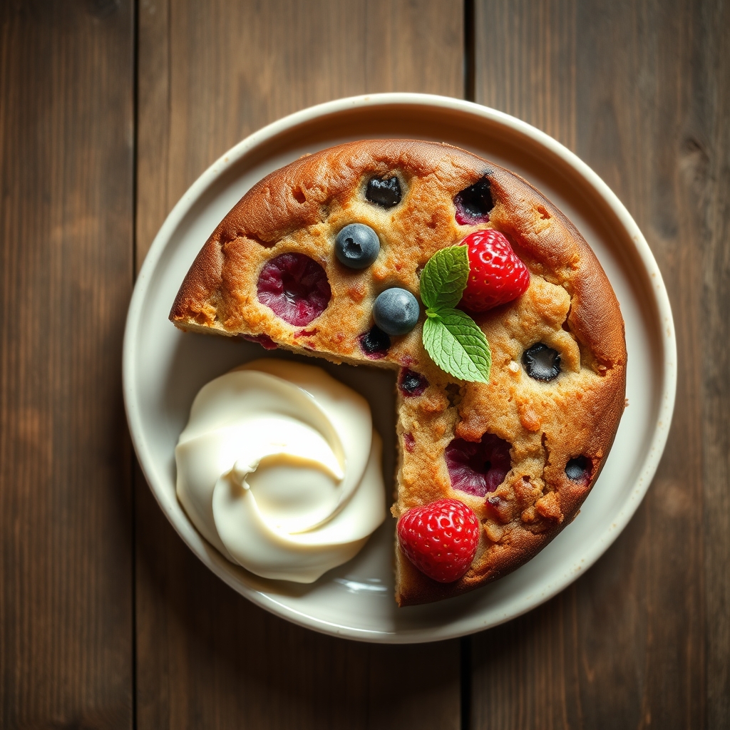 Fresh Berry Coffee Cake