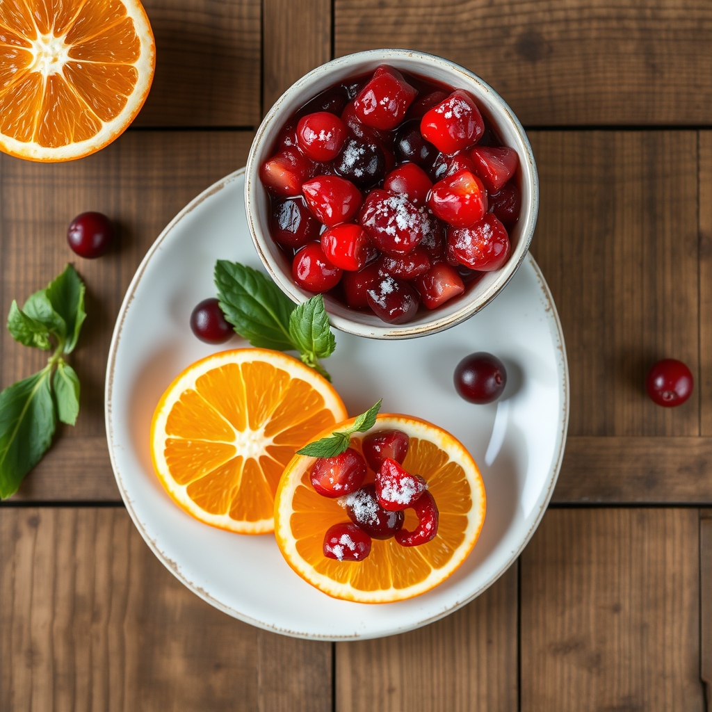 Fresh Cranberry-Orange Relish