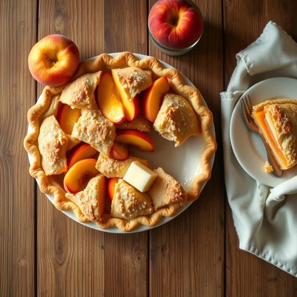 Fresh Peach Pie