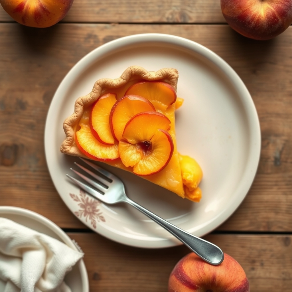 Fresh Peach Pie