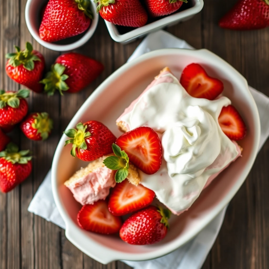 Fresh Strawberry Cake