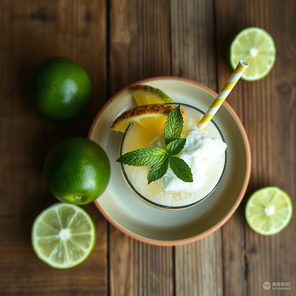 Frosty Lime Float